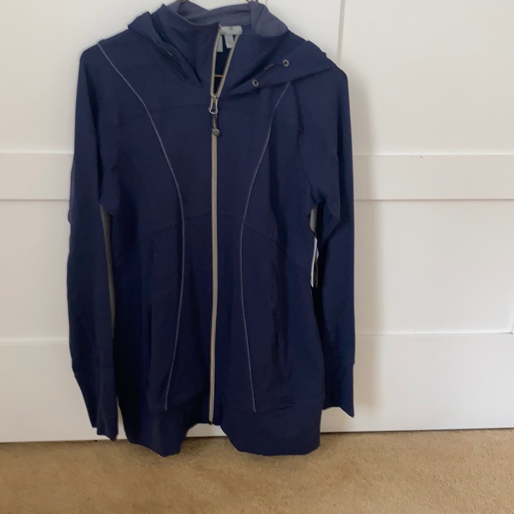 Athleta Booyah jacket in Navy